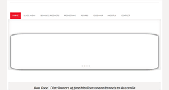 Desktop Screenshot of bonfood.com.au
